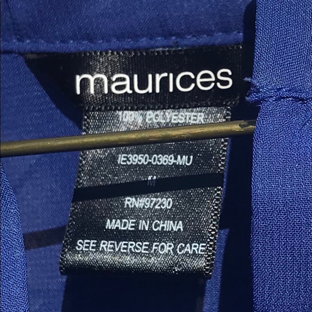 John Paul Richard blazer and Maurice’s top - Picture 6 of 8
